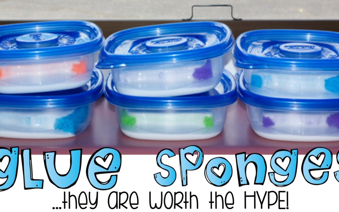 Glue Sponges…they are worth the HYPE!