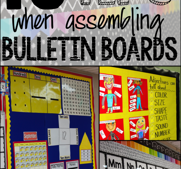 10 Eye-Catching Bulletin Board Assembly Tips