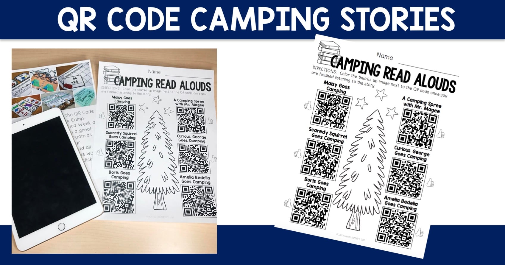QR Code Camping Stories