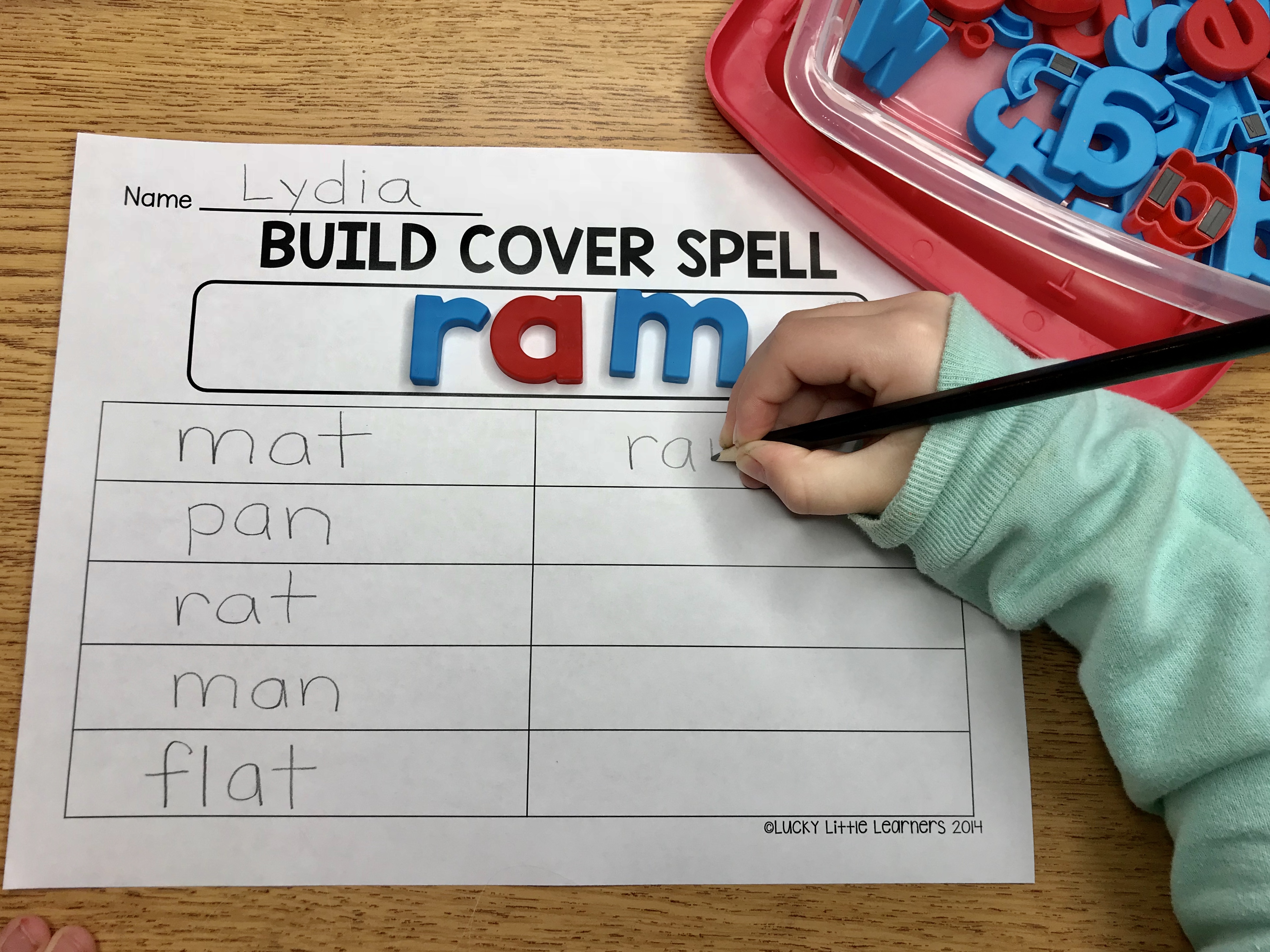 Word Work Activities - Lucky Little Learners