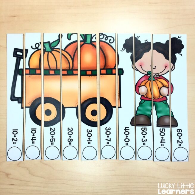Printable Math Puzzles for 2nd Grade - Lucky Little Learners