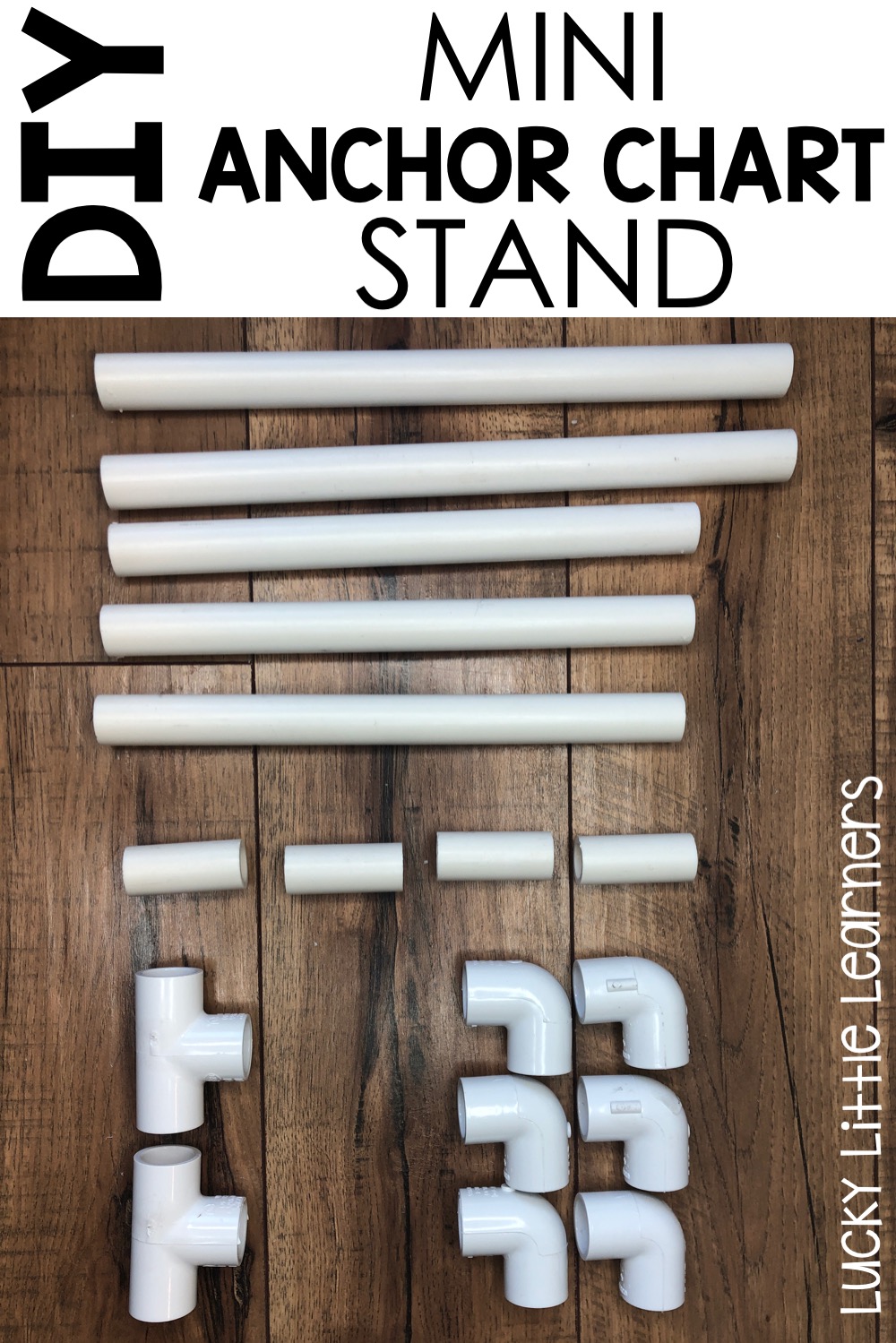 DIY Mini Anchor Chart Stand Lucky Little Learners