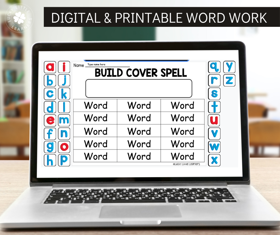 Do you find yourself looking for ways to spice up your word work stations and/or spelling practice in your classroom? Better yet...are you looking for ways to do this WITHOUT having to prep ANYTHING?   Spelling Activities are now available in both printable and digital form in this pack! The digital form is compatible with Google Classroom using Google Slides.