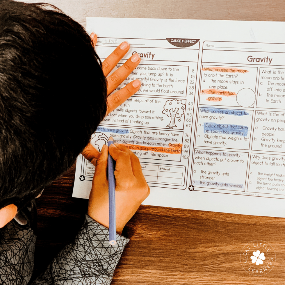 Teaching Summarizing With Fiction - Lucky Little Learners