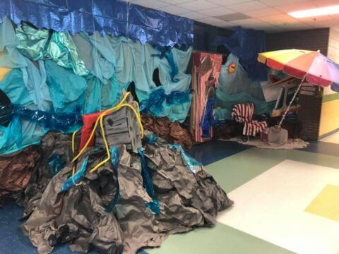 Beach Day Classroom Transformation - Lucky Little Learners