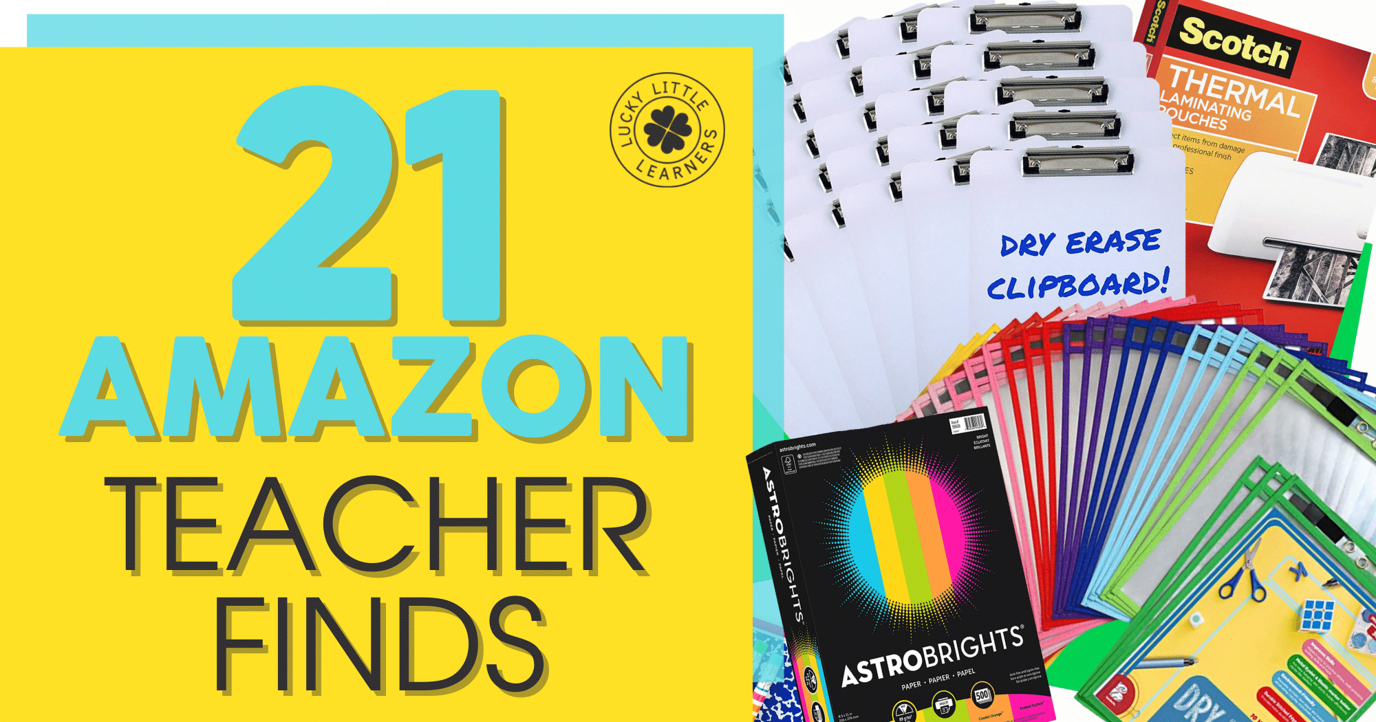 21 Amazon Teacher Finds Lucky Little Learners
