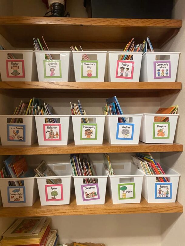 Classroom Library Organization Ideas - Lucky Little Learners