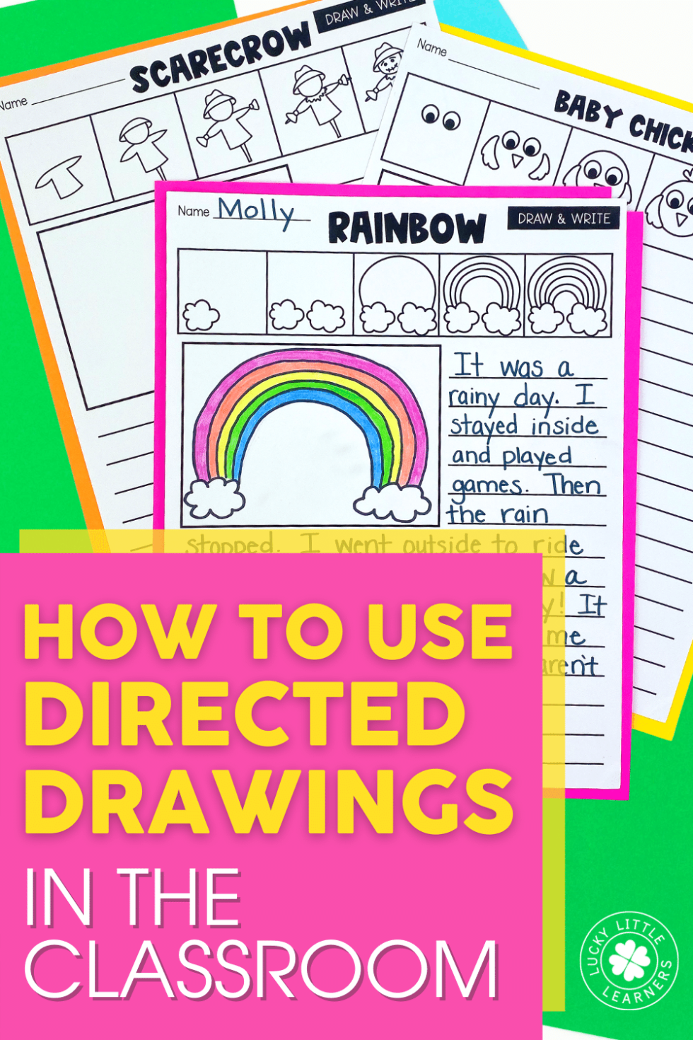 How to Use Directed Drawings in the Classroom - Lucky Little Learners