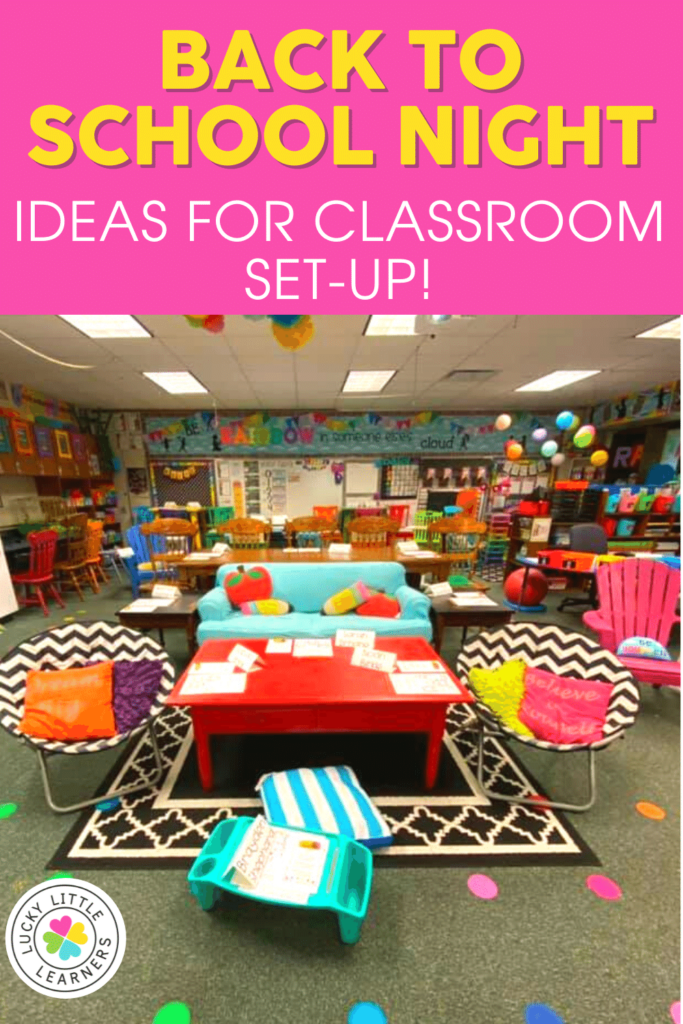 Back To School Night Activities Lucky Little Learners