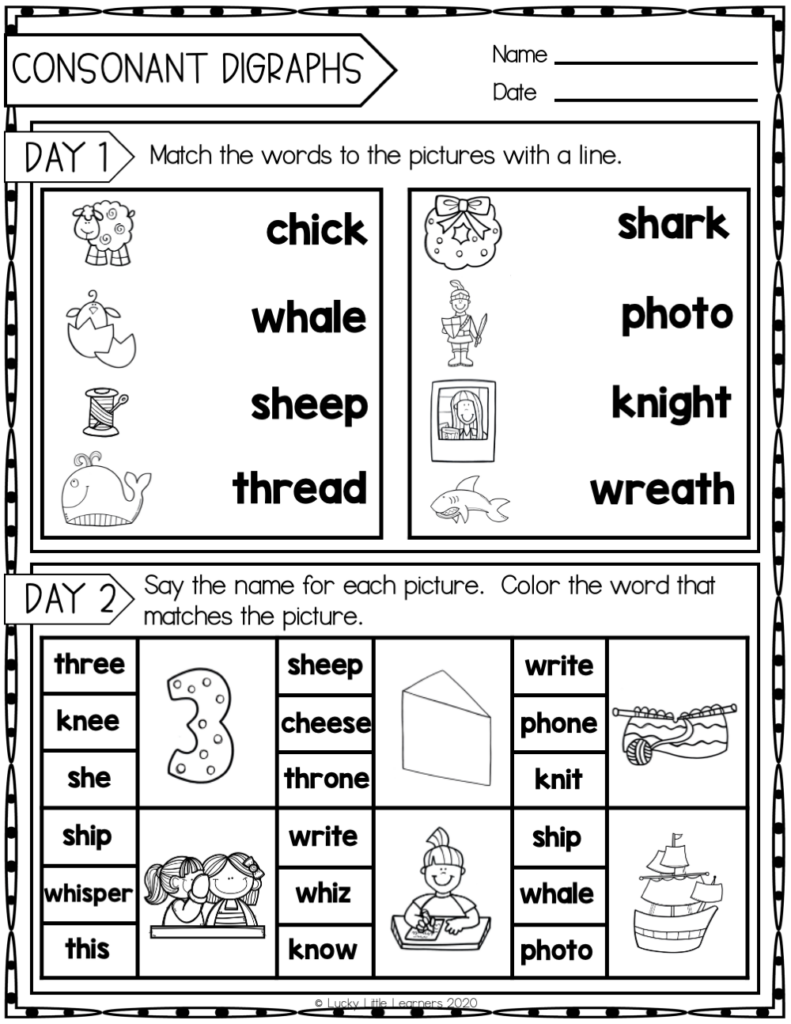 No Prep Daily Phonics Review in 2nd Grade - Lucky Little Learners