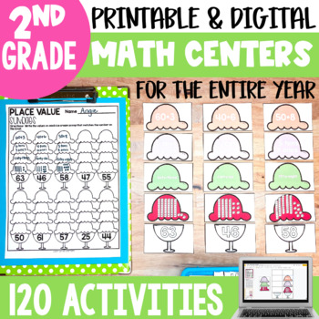 math centers for 2nd grade