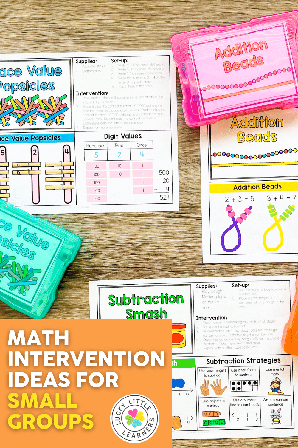How To Use Mini Math Anchor Charts With Students Lucky Little Learners