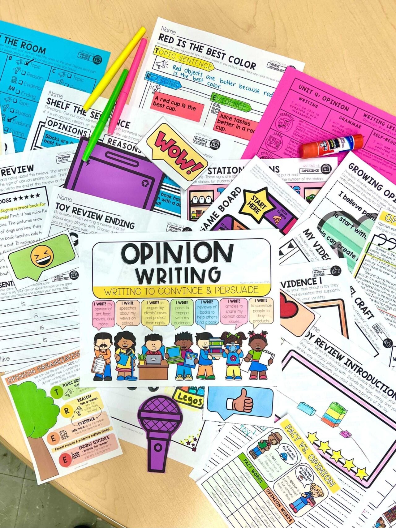 35 Opinion Writing Prompts for 1st & 2nd Grade - Lucky Little Learners