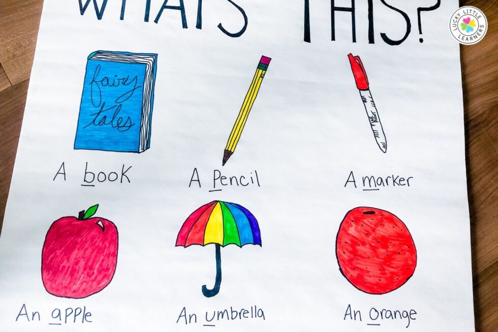 3 Steps To Teaching Articles In Grade 2 - Lucky Little Learners