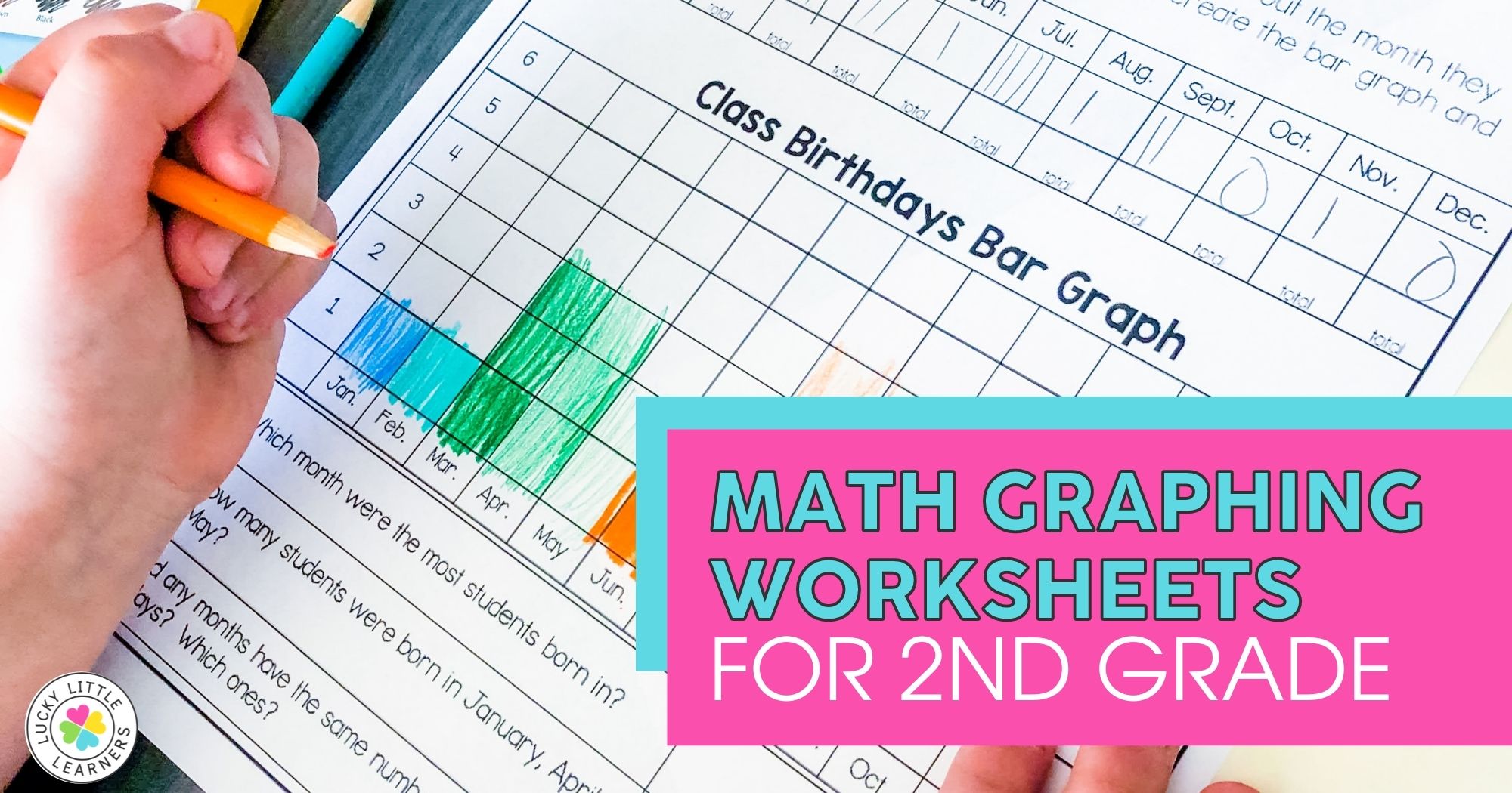 Math Graphing Worksheets For 2nd Grade Lucky Little Learners