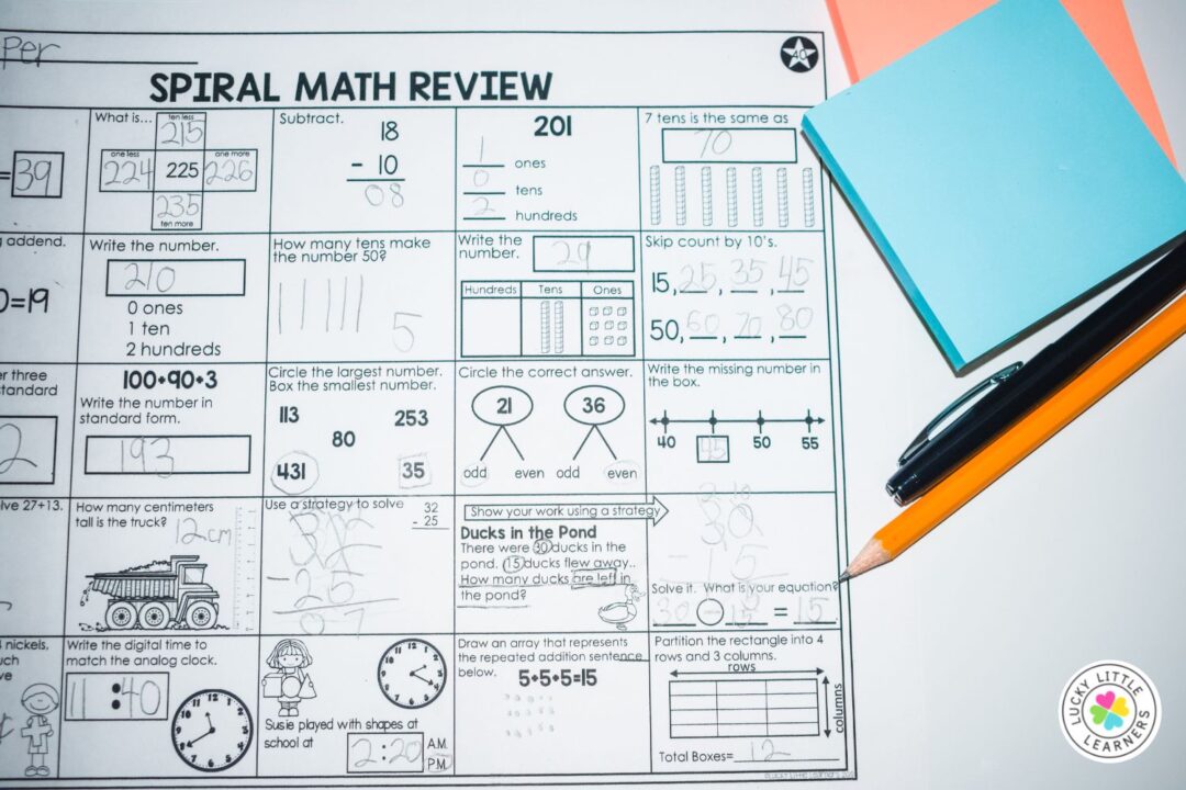 5 Ways to Teach Math Word Problems in 2nd Grade - Lucky Little Learners
