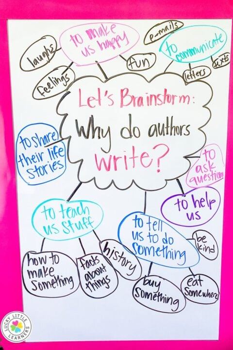 Teaching Author's Purpose in 2nd grade - Lucky Little Learners