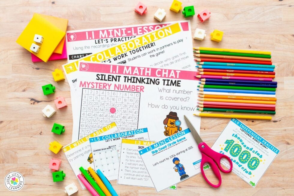 Lucky to Learn 2nd Grade Math Curriculum StepByStep Lesson Lucky