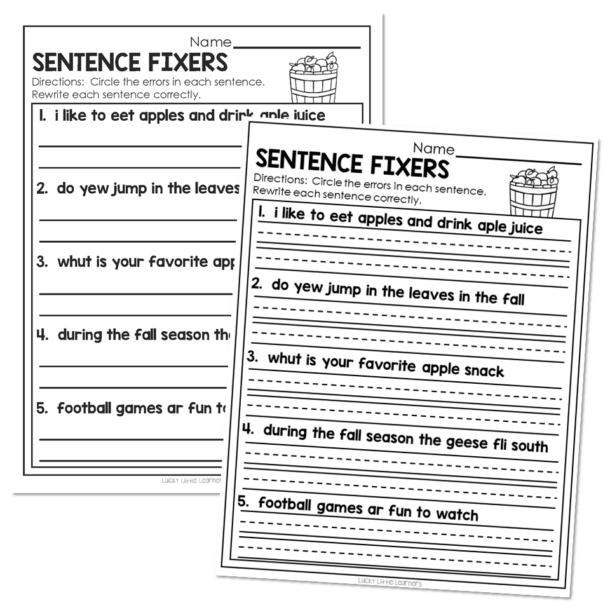 Tips for Teaching Sentence Writing Skills: Advice From Teachers - Lucky ...