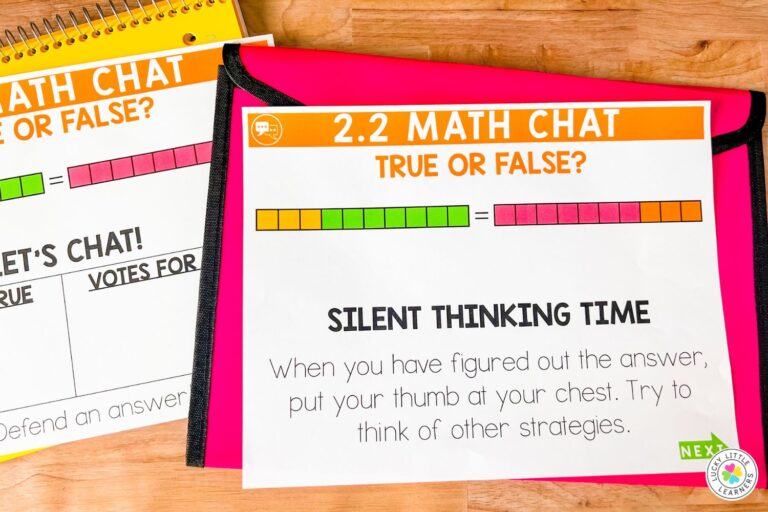 New Routines for Number Talks and Math Chats - Lucky Little Learners