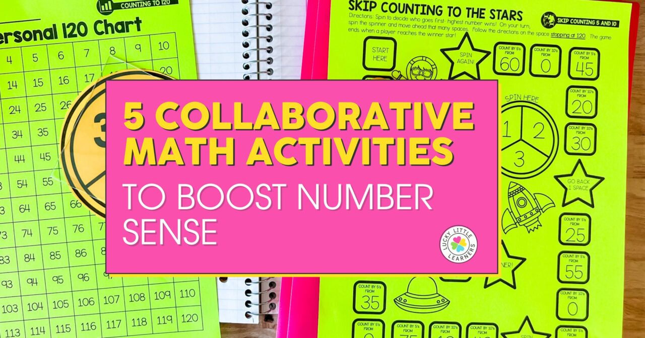 5 Collaborative Math Activities to Boost Number Sense - Lucky Little ...