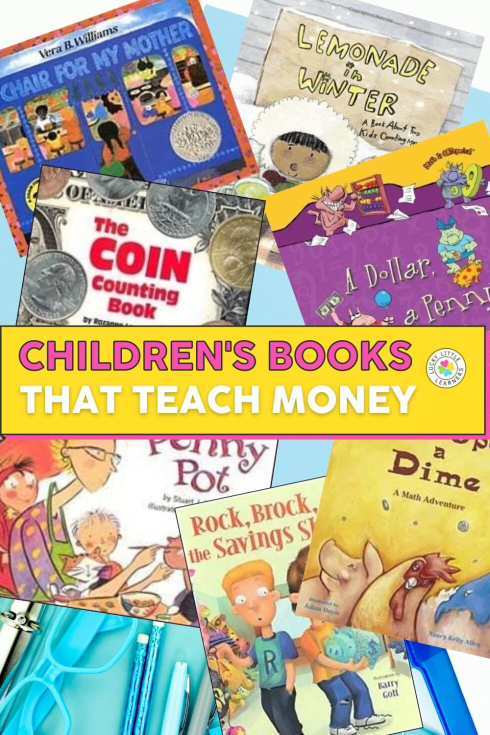 Children's Books that Teach Money - Lucky Little Learners