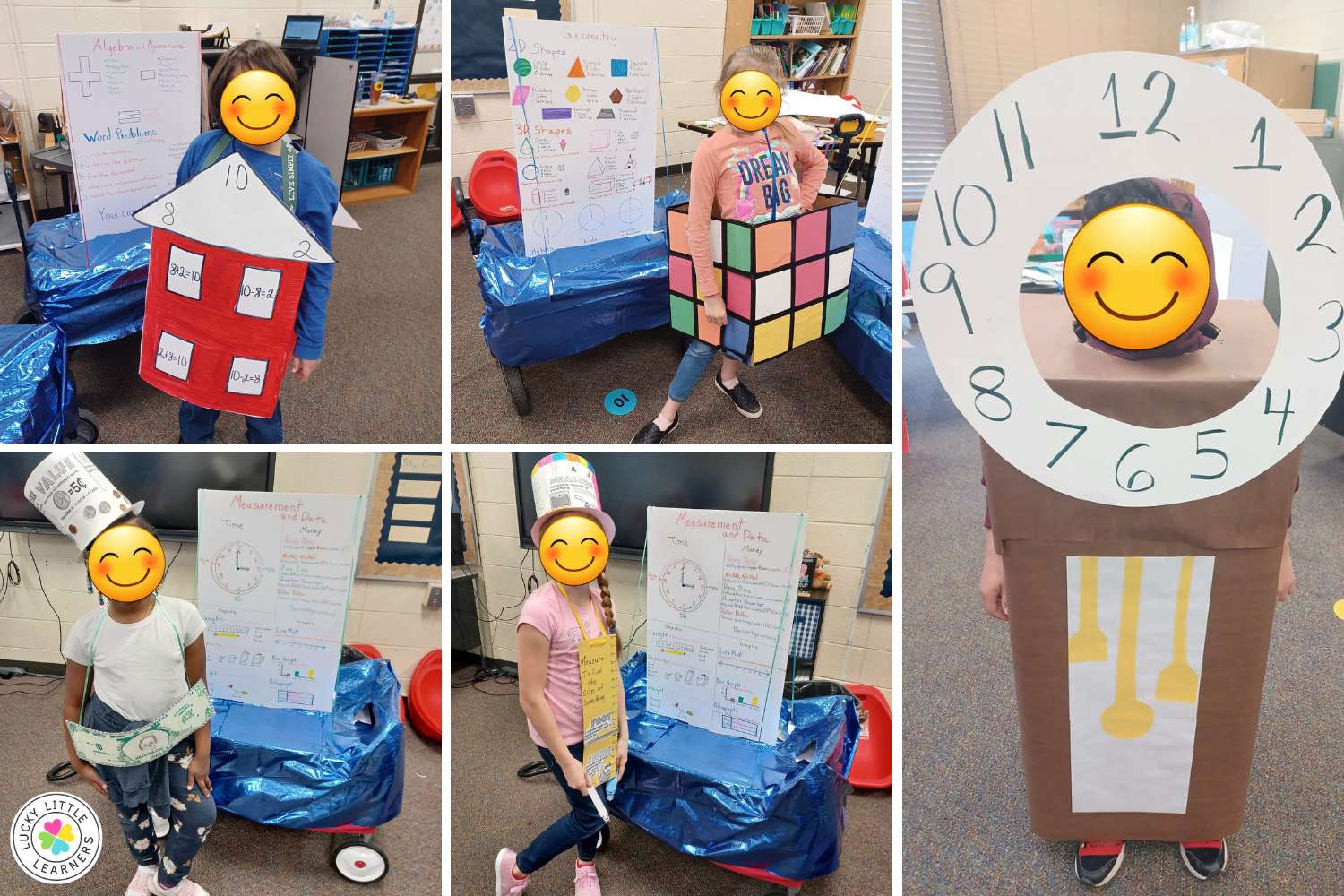 Math Vocabulary Parade Lucky Little Learners