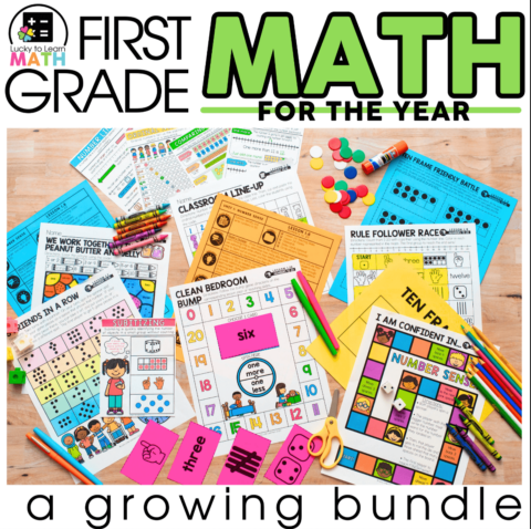 How to Teach Subitizing in 1st Grade - Lucky Little Learners