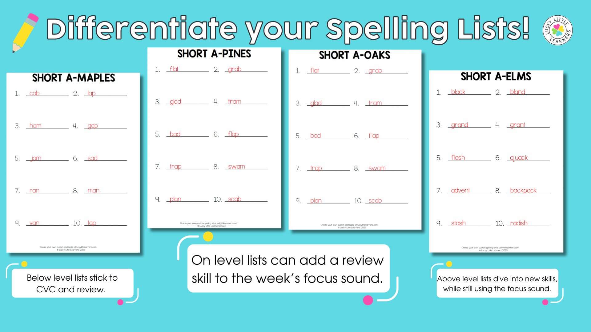 Differentiate in Seconds With This Create Your Own Spelling Lists Tool