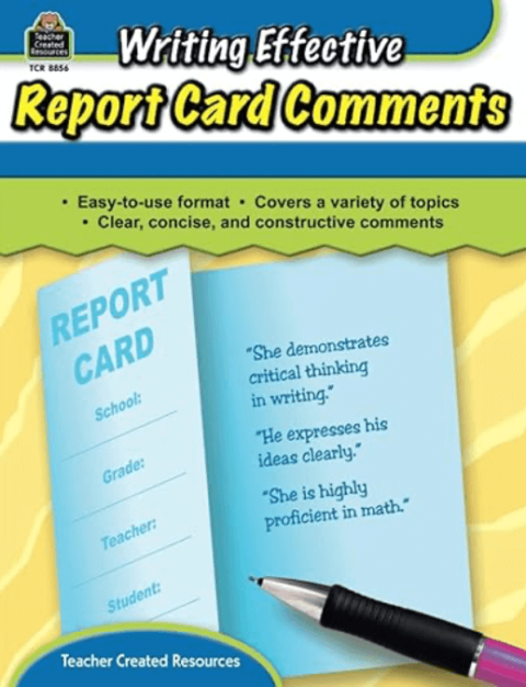 20+ Fresh Ideas for Report Card Comments - Lucky Little Learners