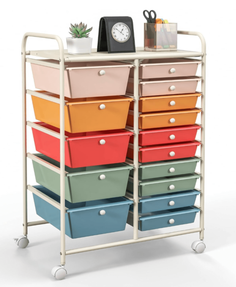 Math Class Cart How to Set Up Math Centers - Lucky Little Learners