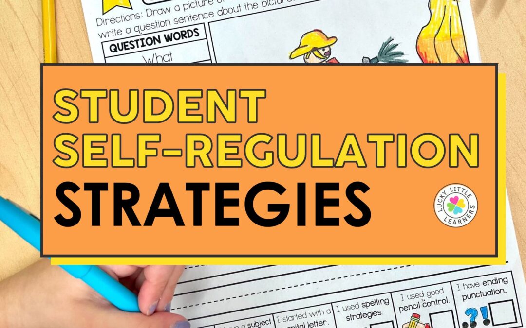 Student Self-Regulation Strategies