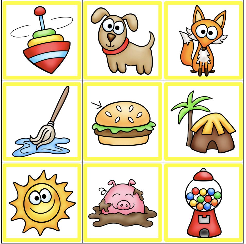 a cvc words workmat