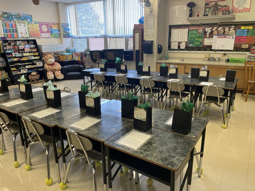 safari-themed classroom