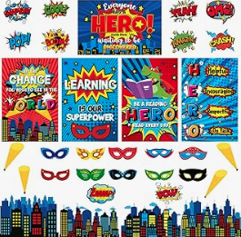 superhero signs available on amazon