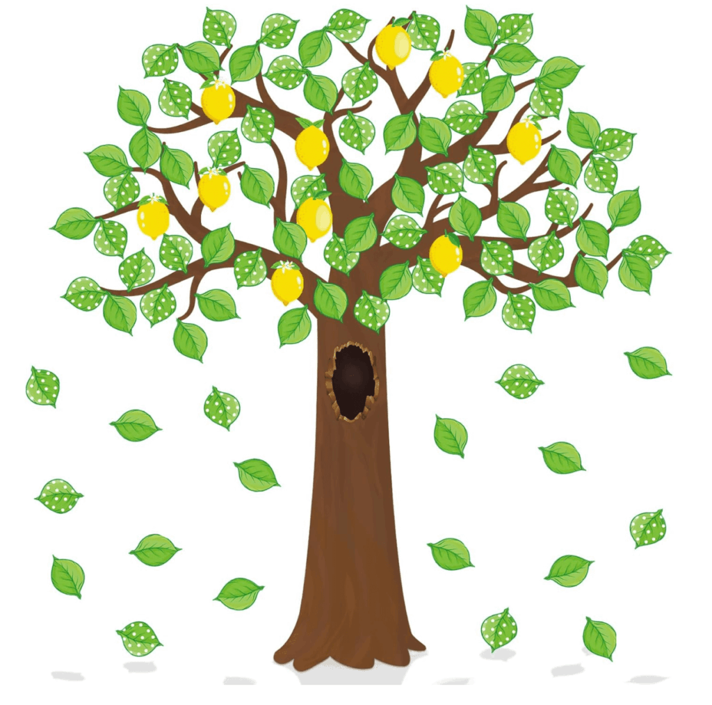 lemon tree decor on amazon