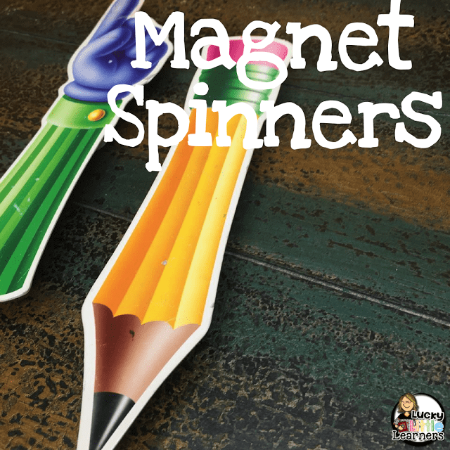 magnet spinners to use for math instruction in elementary